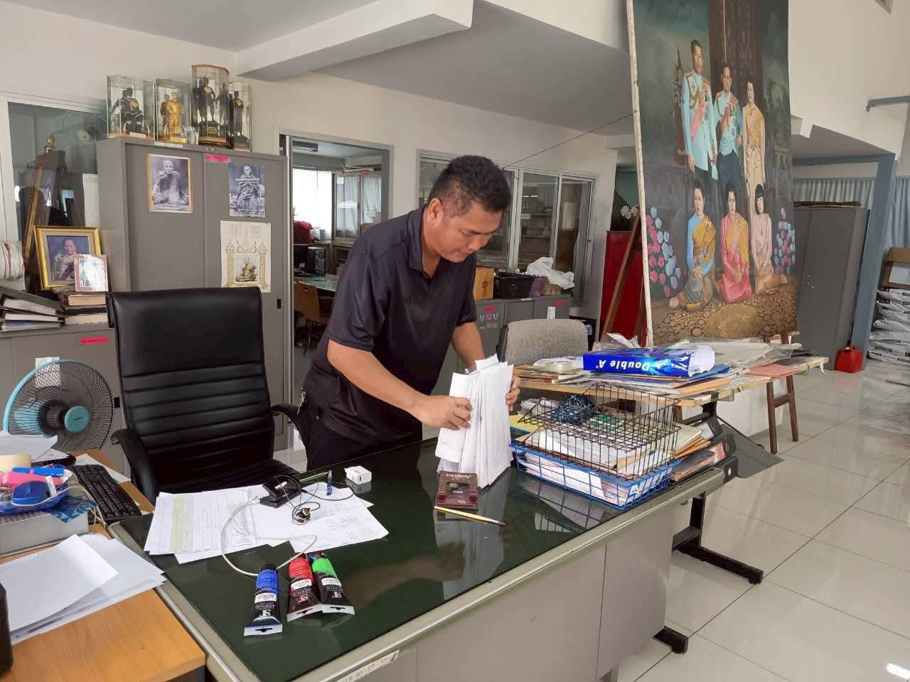 title - ศูนย์ส่งเสริมและพัฒนาอาชีพเสริมนอกภาคการเกษตร (ศพส.) จัดกิจกรรม 5 ส. เนื่องในโอกาสวันเฉลิมพระชนมพรรษา สมเด็จพระนางเจ้าสุทิดา พัชรสุธาพิมลลักษณ พระบรมราชินี